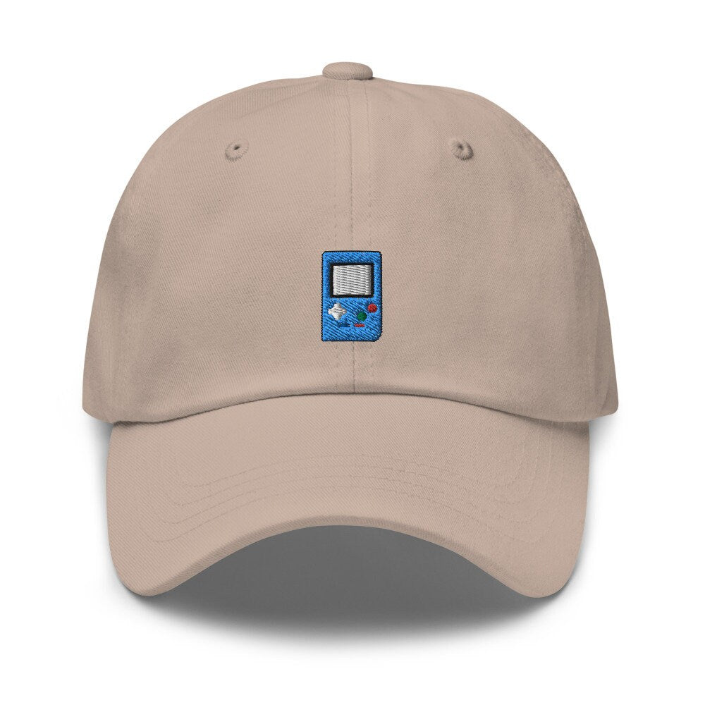 Vintage Game Consul  Embroidered Unisex Dad Hat, Handmade, Adjustable Baseball Cap Gift