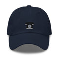 Candlestick Telephone Embroidered Unisex Dad Hat, Handmade, Adjustable Baseball Cap Gift