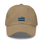 Record Player Embroidered Unisex Dad Hat, Handmade, Adjustable Baseball Cap Gift