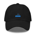 Record Player Embroidered Unisex Dad Hat, Handmade, Adjustable Baseball Cap Gift