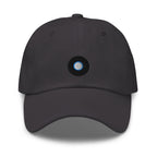 Vinyl Record Embroidered Unisex Dad Hat, Handmade, Adjustable Baseball Cap Gift