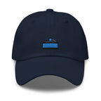 Record Player Embroidered Unisex Dad Hat, Handmade, Adjustable Baseball Cap Gift