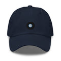 Vinyl Record Embroidered Unisex Dad Hat, Handmade, Adjustable Baseball Cap Gift