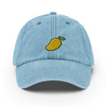 Mango Vintage Hat, Aged Dad Cap, Faded Baseball Cap Gift - Multiple Colors