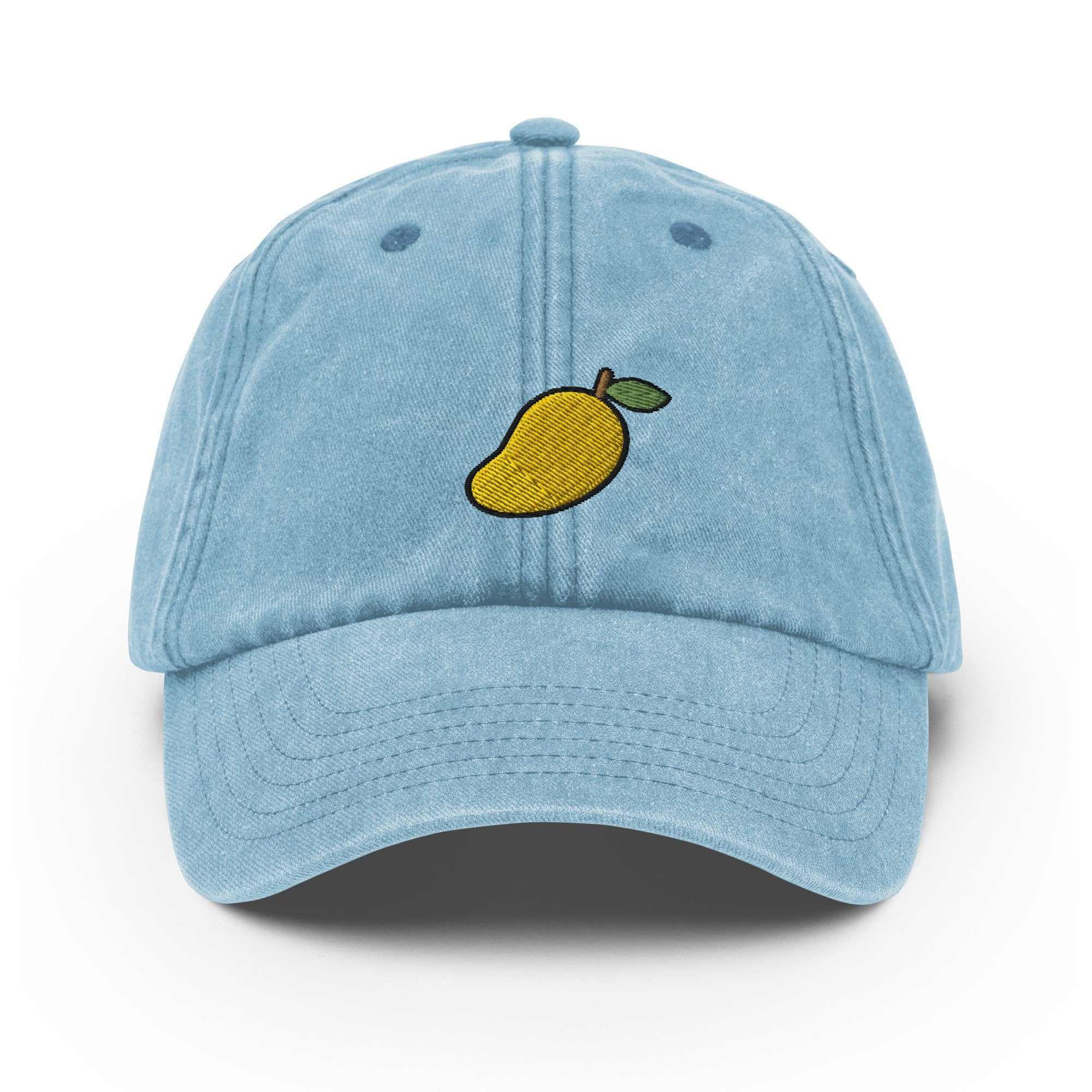 Mango Vintage Hat, Aged Dad Cap, Faded Baseball Cap Gift - Multiple Colors