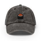 Sushi Vintage Hat, Aged Dad Cap, Faded Baseball Cap Gift - Multiple Colors
