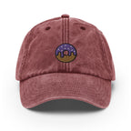 Donut Vintage Hat, Aged Dad Cap, Faded Baseball Cap Gift - Multiple Colors