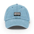 Tape Vintage Hat, Aged Dad Cap, Faded Baseball Cap Gift - Multiple Colors
