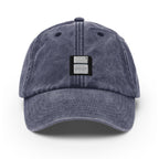 Floppy Disk Vintage Hat, Aged Dad Cap, Faded Baseball Cap Gift - Multiple Colors