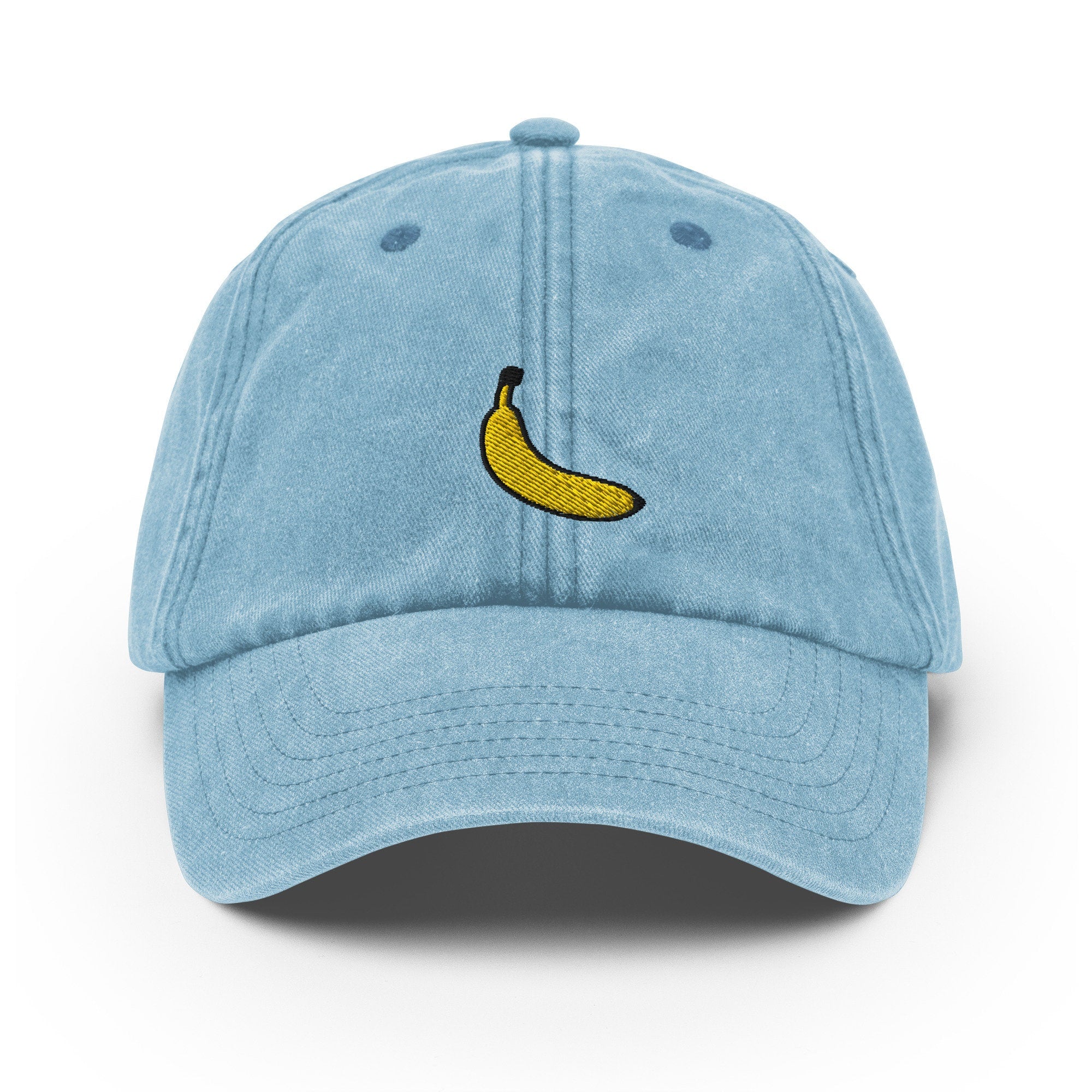 Banana Vintage Hat, Aged Dad Cap, Faded Baseball Cap Gift - Multiple Colors