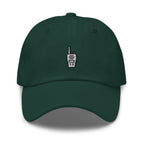 Embroidered Walkie Talkie Dad Hat: Unisex Cotton Twill Baseball Cap