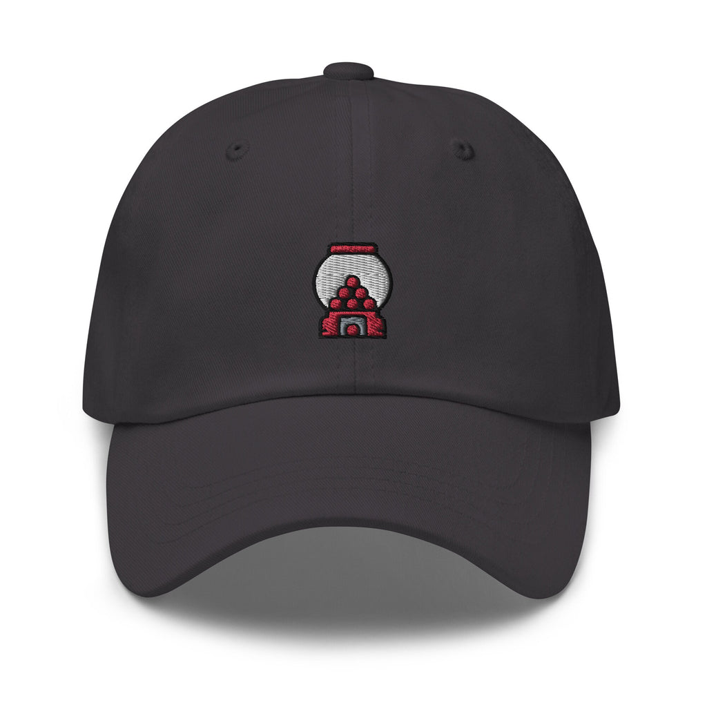 Embroidered Gumball Machine Dad Hat: Unisex Cotton Twill Baseball Cap