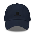 Embroidered Dad Hat: Unisex Chino Cotton Twill Baseball Cap