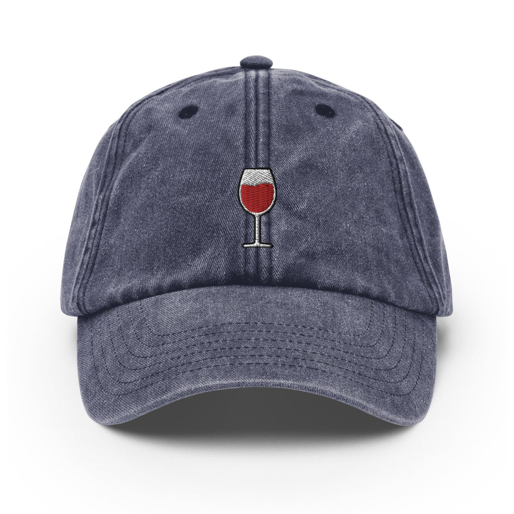 Wine Vintage Hat, Aged Dad Cap, Faded Baseball Cap Gift - Multiple Colors