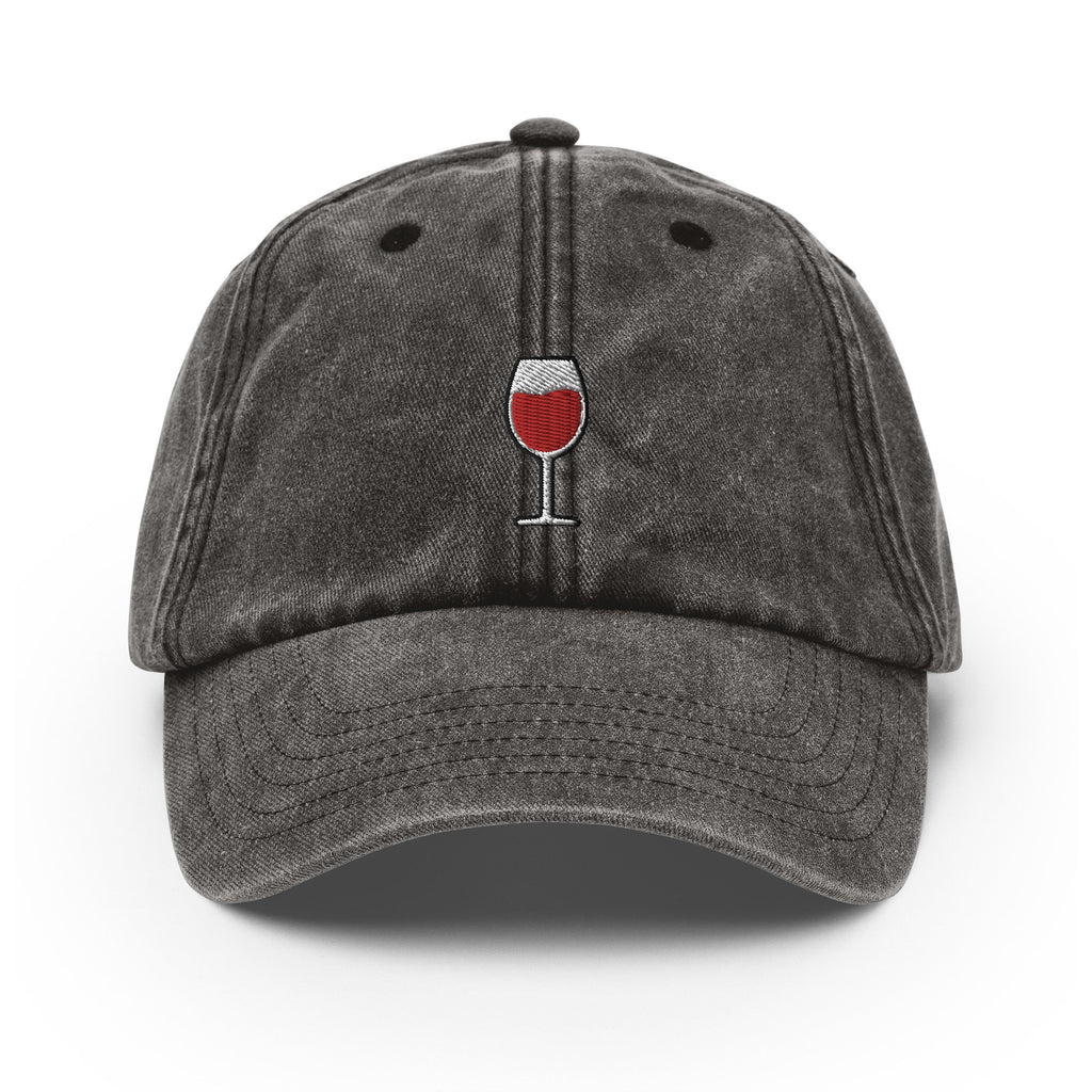 Wine Vintage Hat, Aged Dad Cap, Faded Baseball Cap Gift - Multiple Colors