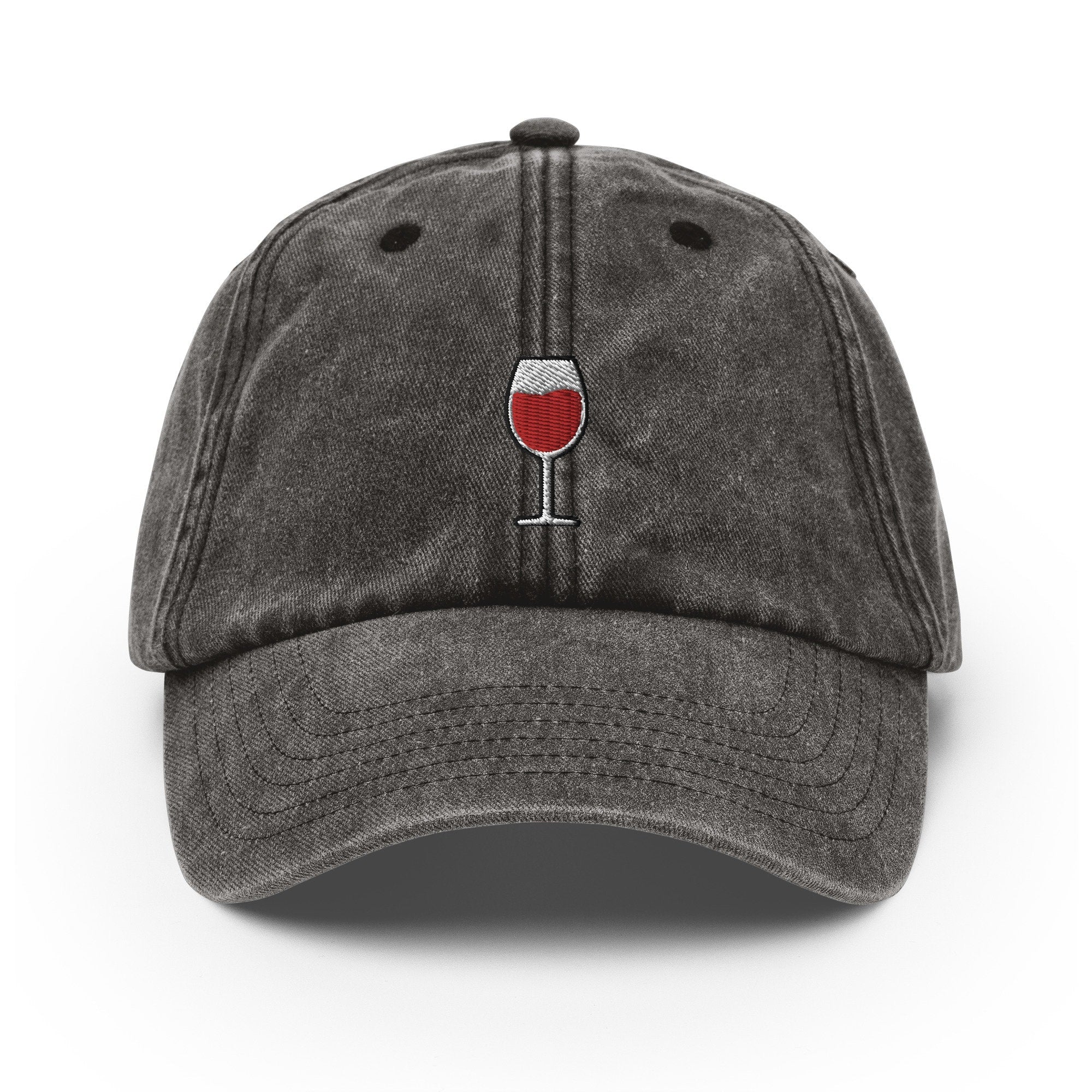 Wine Vintage Hat, Aged Dad Cap, Faded Baseball Cap Gift - Multiple Colors
