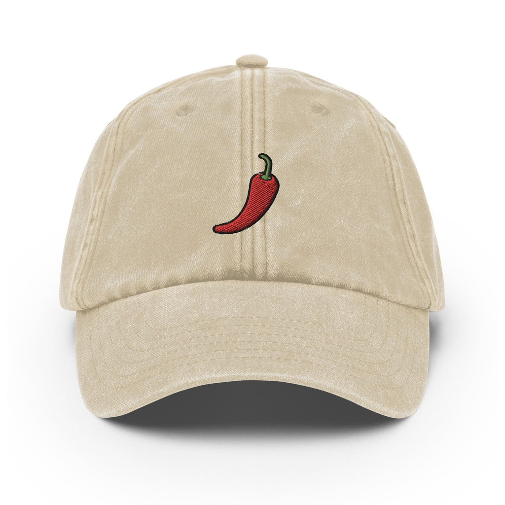 Pepper Vintage Hat, Aged Dad Cap, Faded Baseball Cap Gift - Multiple Colors