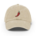Pepper Vintage Hat, Aged Dad Cap, Faded Baseball Cap Gift - Multiple Colors