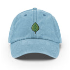 Leaf Vintage Hat, Aged Dad Cap, Faded Baseball Cap Gift - Multiple Colors