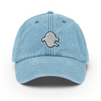 Ghost Vintage Hat, Aged Dad Cap, Faded Baseball Cap Gift - Multiple Colors
