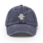 Ghost Vintage Hat, Aged Dad Cap, Faded Baseball Cap Gift - Multiple Colors