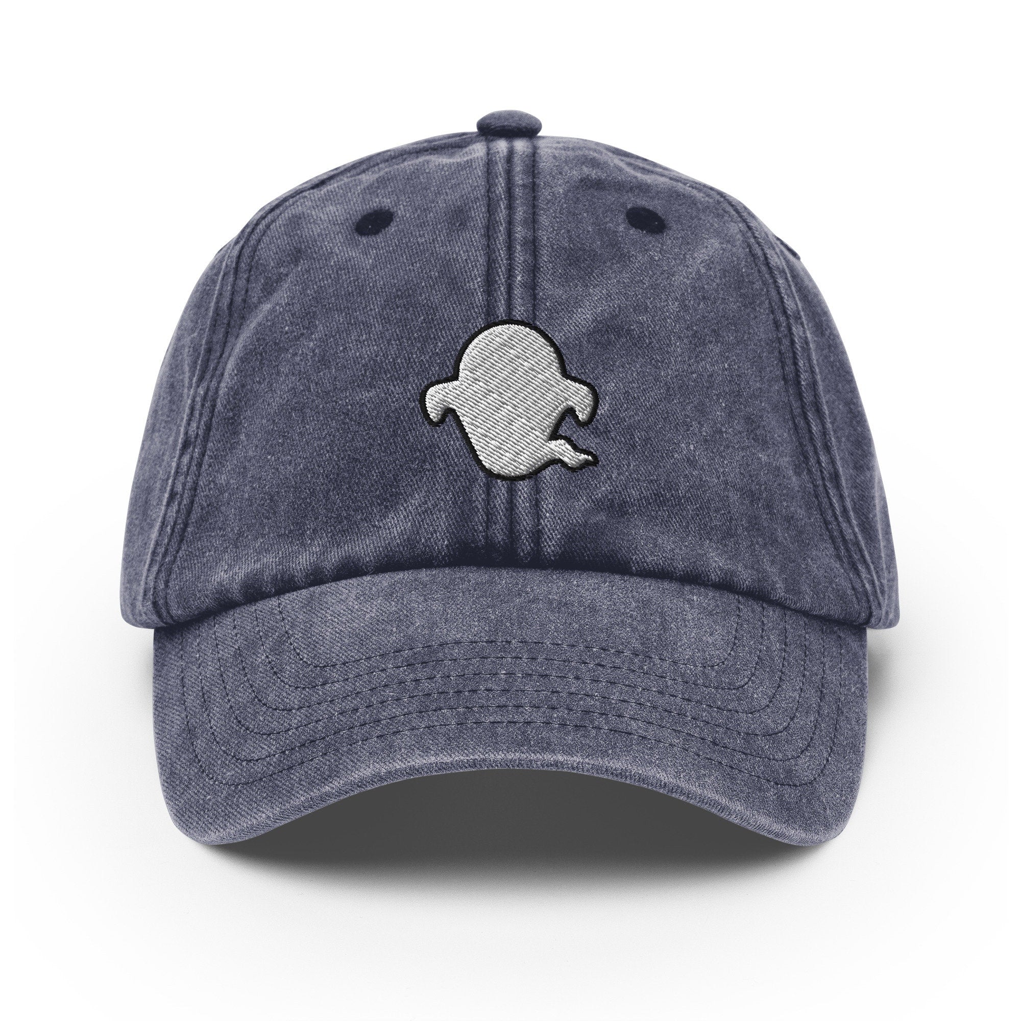 Ghost Vintage Hat, Aged Dad Cap, Faded Baseball Cap Gift - Multiple Colors
