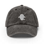 Ghost Vintage Hat, Aged Dad Cap, Faded Baseball Cap Gift - Multiple Colors