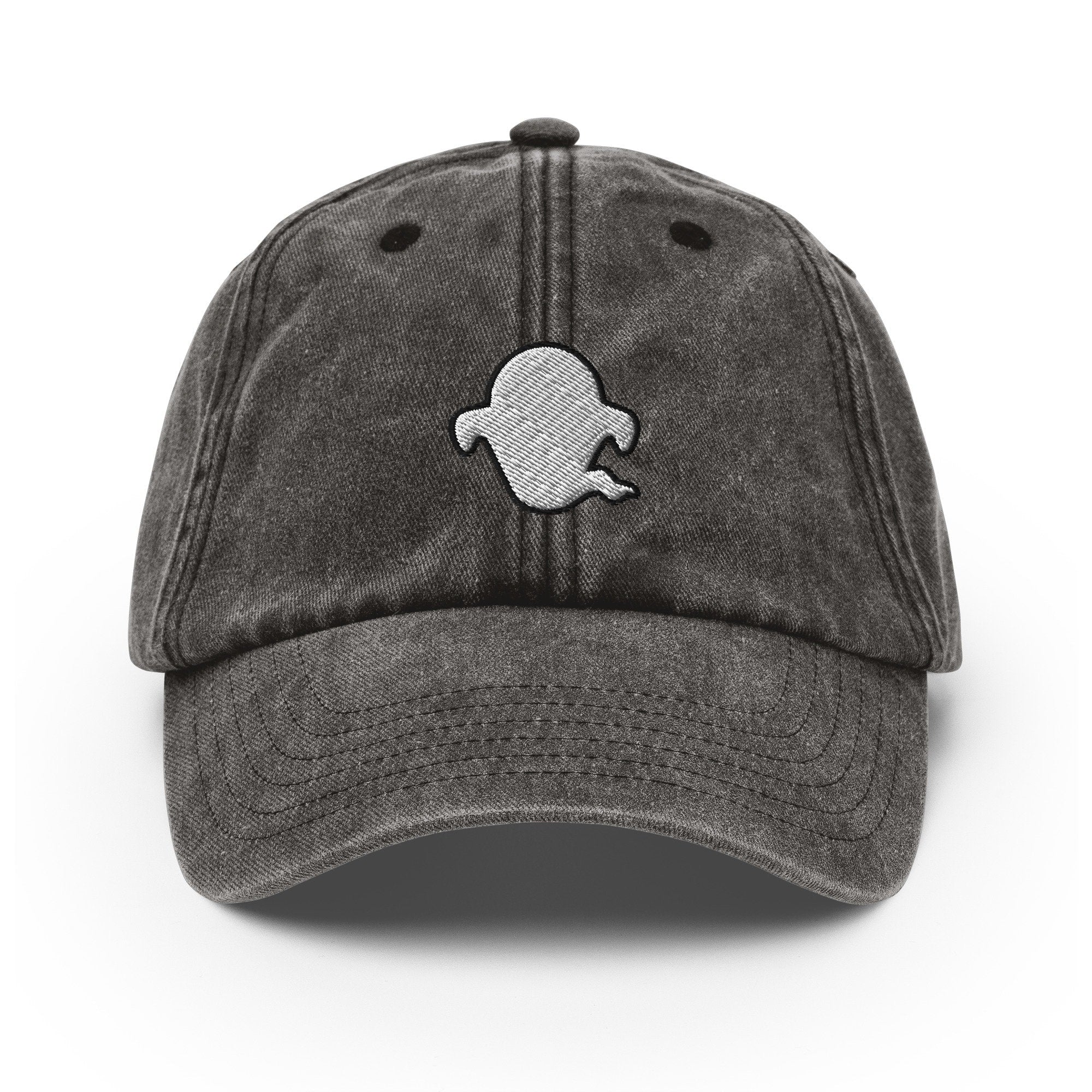Ghost Vintage Hat, Aged Dad Cap, Faded Baseball Cap Gift - Multiple Colors