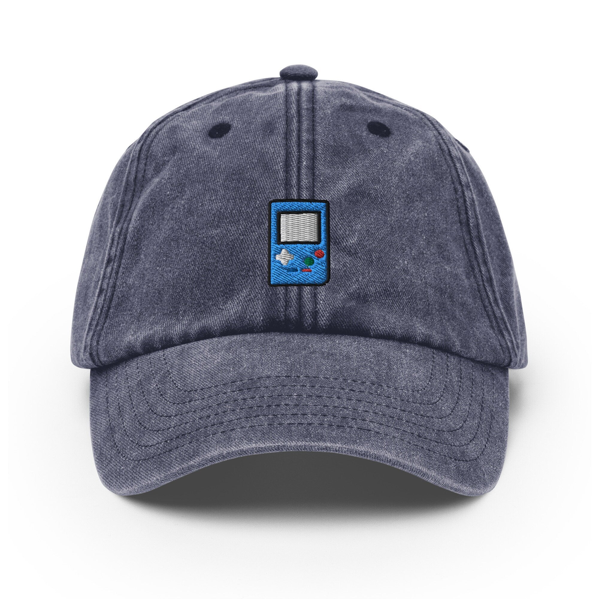 Game Machine Vintage Hat, Aged Dad Cap, Faded Baseball Cap Gift - Multiple Colors