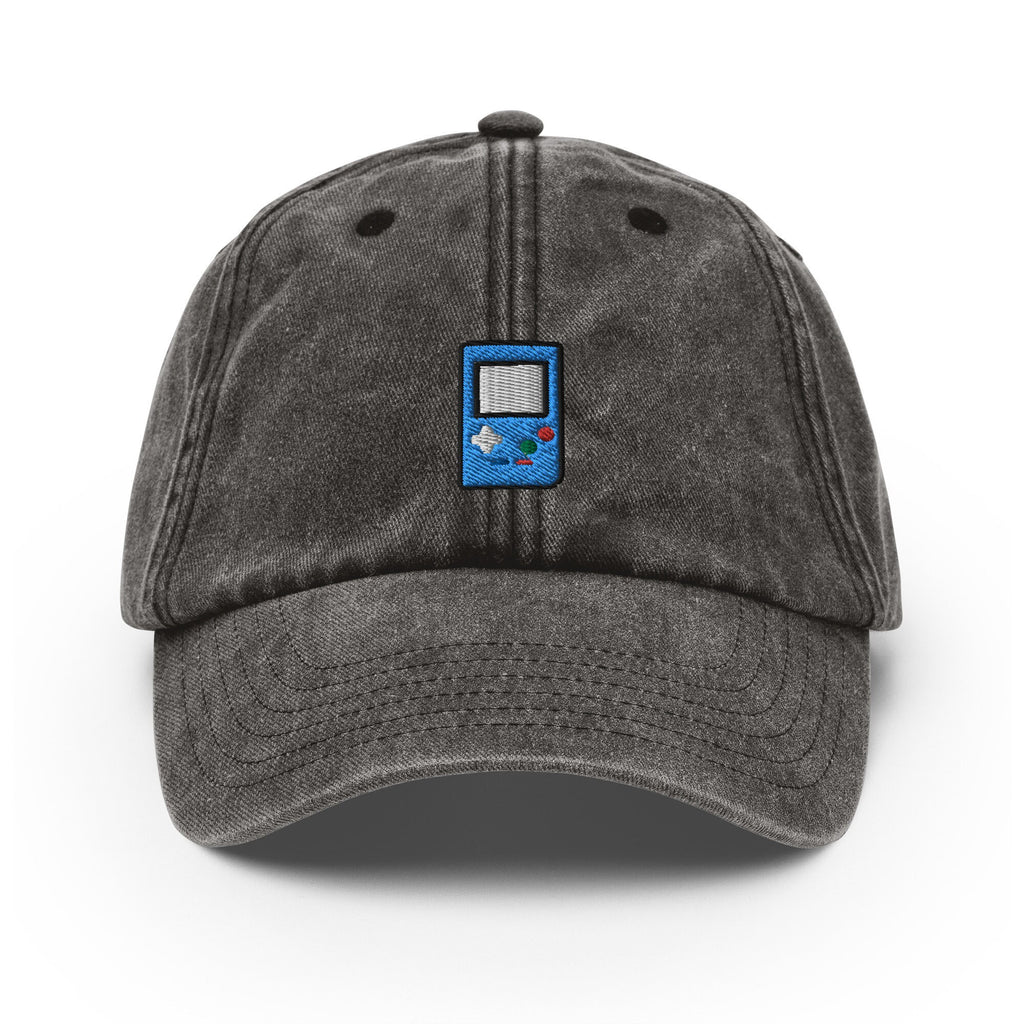 Game Machine Vintage Hat, Aged Dad Cap, Faded Baseball Cap Gift - Multiple Colors