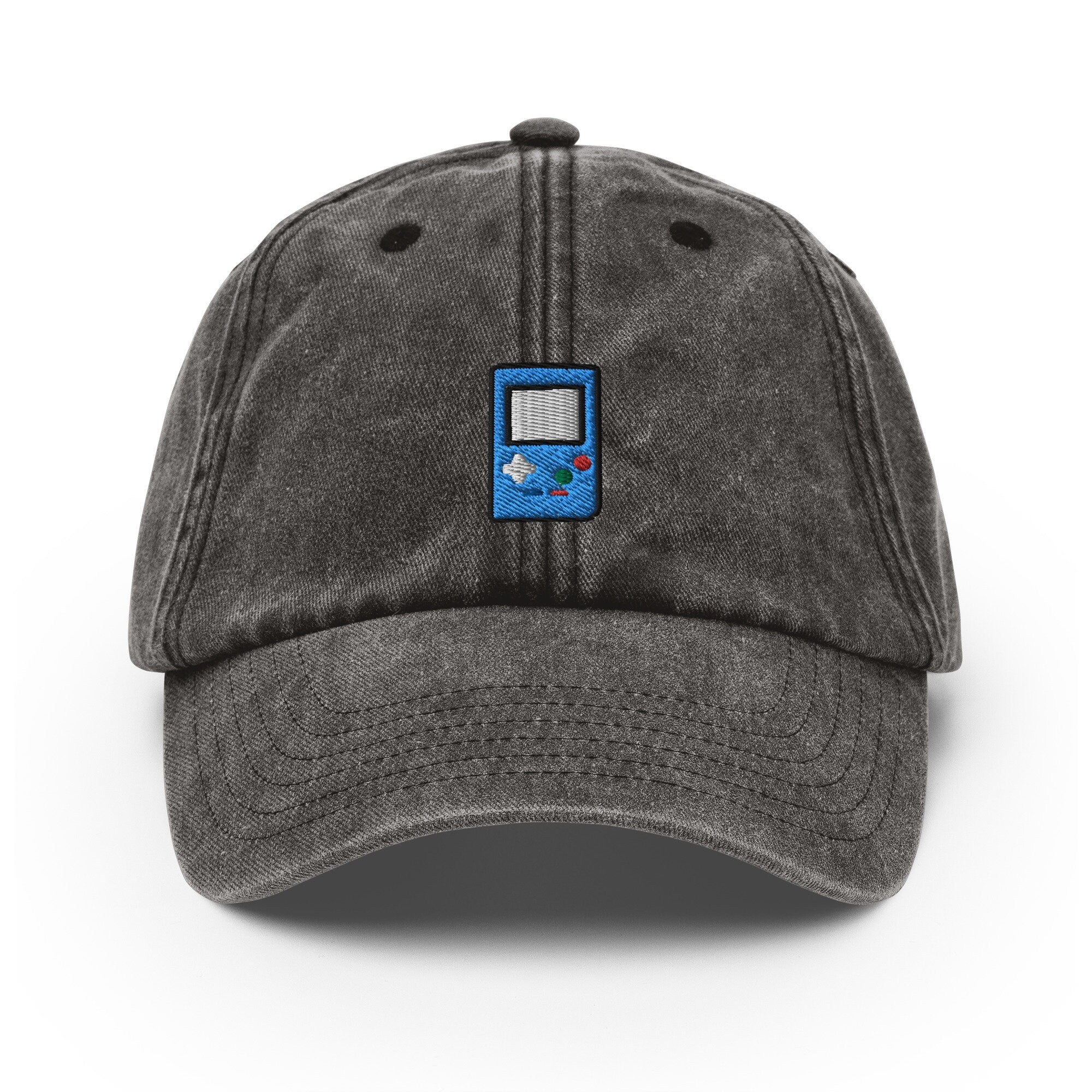 Game Machine Vintage Hat, Aged Dad Cap, Faded Baseball Cap Gift - Multiple Colors