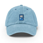Game Machine Vintage Hat, Aged Dad Cap, Faded Baseball Cap Gift - Multiple Colors