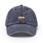 Cupcake Vintage Hat, Aged Dad Cap, Faded Baseball Cap Gift - Multiple Colors
