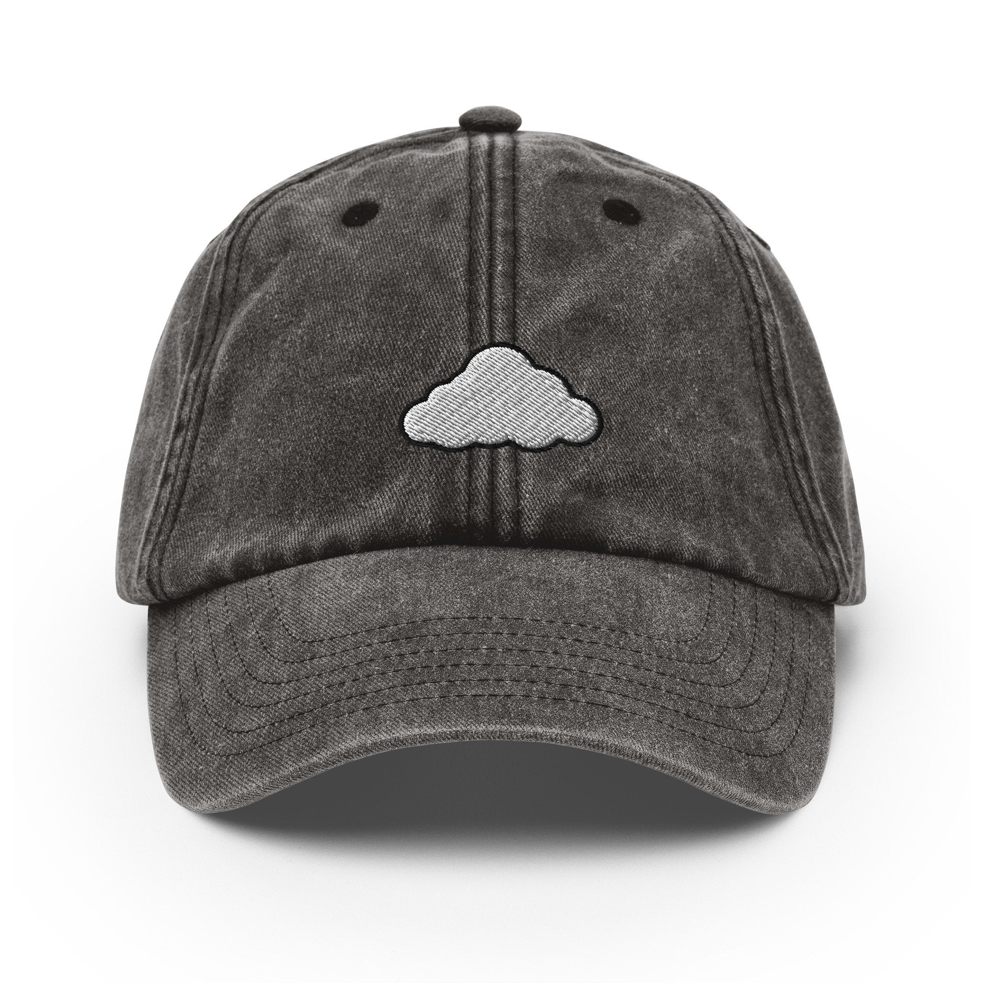 Cloud Vintage Hat, Aged Dad Cap, Faded Baseball Cap Gift - Multiple Colors