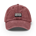 Tape Vintage Hat, Aged Dad Cap, Faded Baseball Cap Gift - Multiple Colors