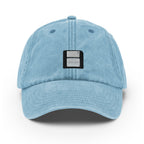 Floppy Disk Vintage Hat, Aged Dad Cap, Faded Baseball Cap Gift - Multiple Colors