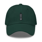 Vintage Cell Phone Embroidered Dad Hat: Unisex Cotton Twill Cap