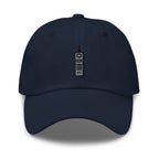 Vintage Cell Phone Embroidered Dad Hat: Unisex Cotton Twill Cap