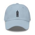 Vintage Cell Phone Embroidered Dad Hat: Unisex Cotton Twill Cap
