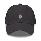 Embroidered Walkie Talkie Dad Hat: Unisex Cotton Twill Baseball Cap