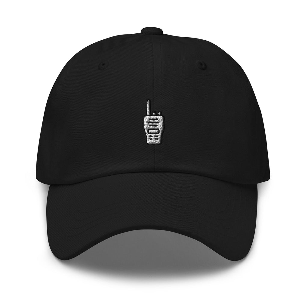 Embroidered Walkie Talkie Dad Hat: Unisex Cotton Twill Baseball Cap