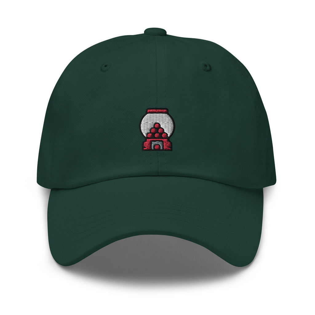 Embroidered Gumball Machine Dad Hat: Unisex Cotton Twill Baseball Cap