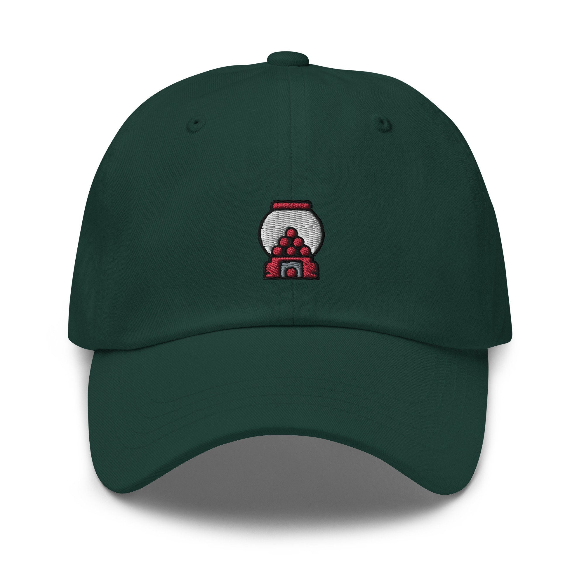 Embroidered Gumball Machine Dad Hat: Unisex Cotton Twill Baseball Cap