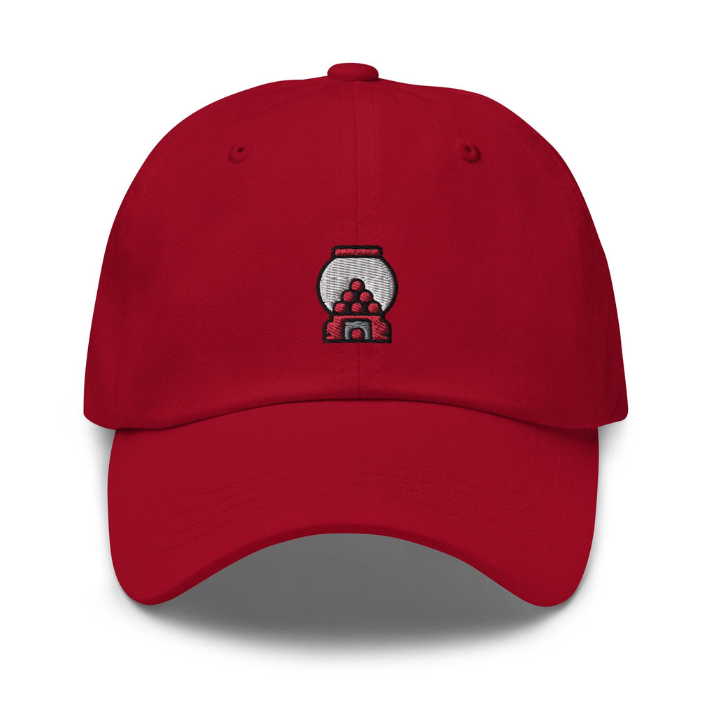 Embroidered Gumball Machine Dad Hat: Unisex Cotton Twill Baseball Cap