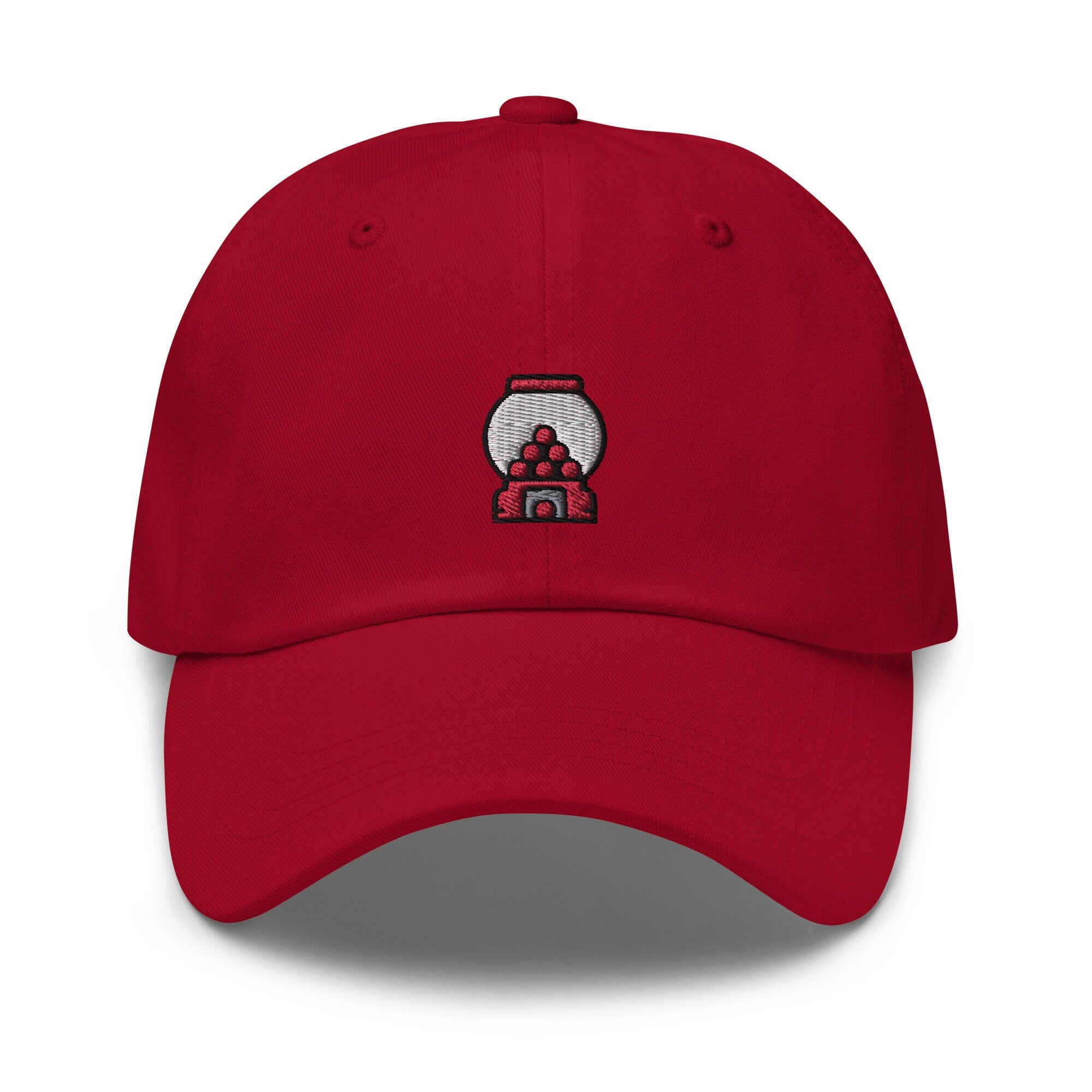 Embroidered Gumball Machine Dad Hat: Unisex Cotton Twill Baseball Cap