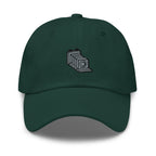 Embroidered Vintage Camera Dad Hat - Chino Cotton Twill