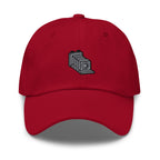 Embroidered Vintage Camera Dad Hat - Chino Cotton Twill