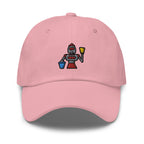 Embroidered Cleaning Robot Dad Hat: Unisex Cotton Twill Baseball Cap