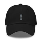 Vintage Cell Phone Embroidered Dad Hat: Unisex Cotton Twill Cap