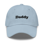 Daddy Embroidered Unisex Dad Hat, Handmade, Adjustable Baseball Cap Gift